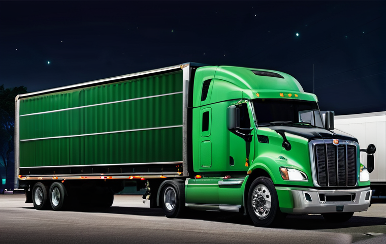 대형 트럭의 GPS 트래킹 시스템 - Image 1 Prompt: Fuel Theft Prevention and Real-time Monitoring**