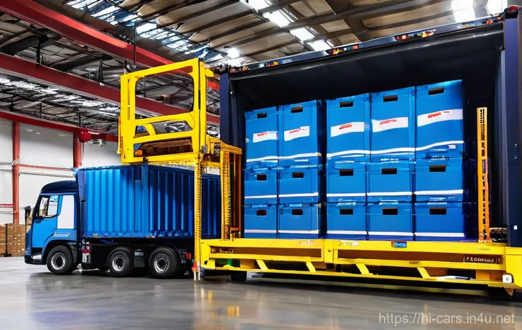 특수 차량의 적재 용량 계산법 - **Prompt: The Precarious Balance of Overload**
"A large, heavy-duty cargo truck, subtly but visi... 특수 차량의 적재 용량 계산법 - **Prompt: The Precarious Balance of Overload**
"A large, heavy-duty cargo truck, subtly but visi...